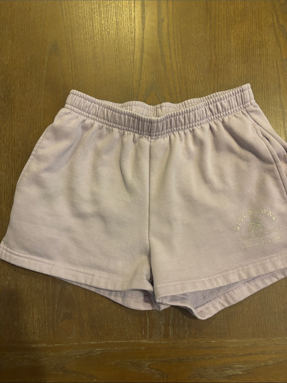 Bundle 3/$15 Billabong Lilac Athletic Shorts with Elastic Waistband